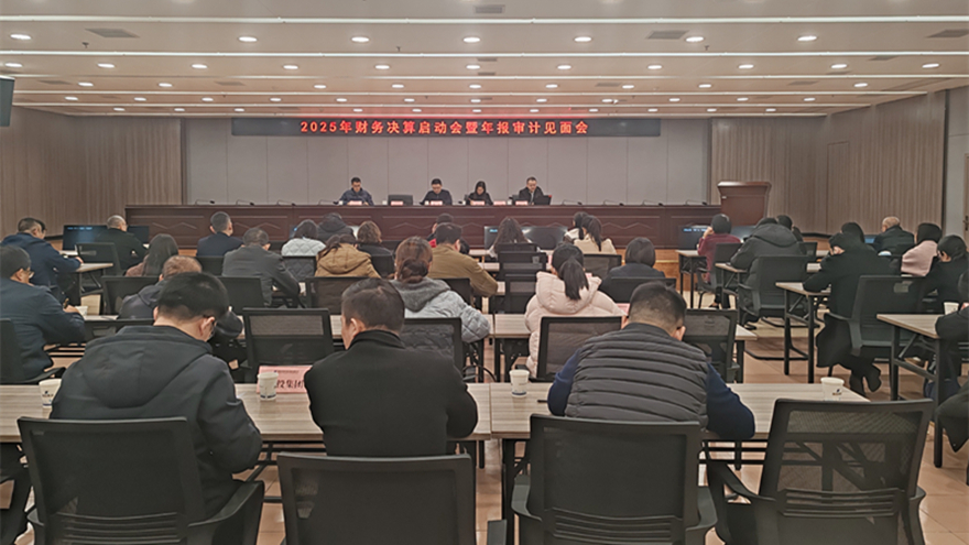 綿投集團(tuán)召開2025年財務(wù)決算啟動會暨年報審計見面會